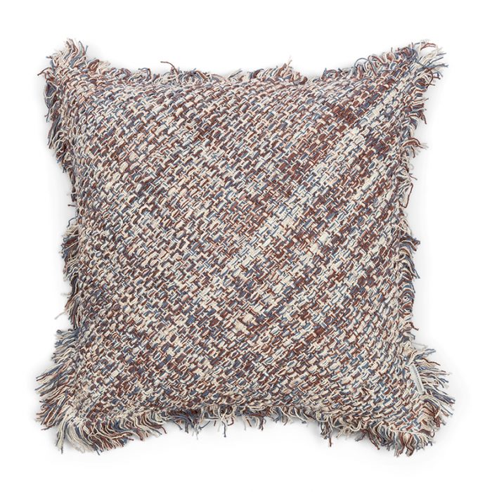 RHYTHM BLUES WEAVE PILLOW COVER