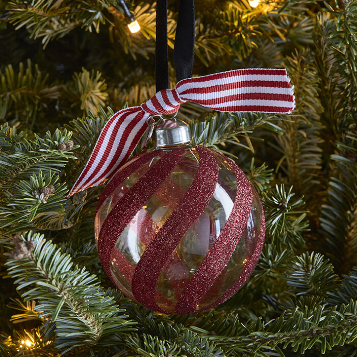 GLITTER AND CELEBRATE ORNAMENT DIA 8 CM - Image 3