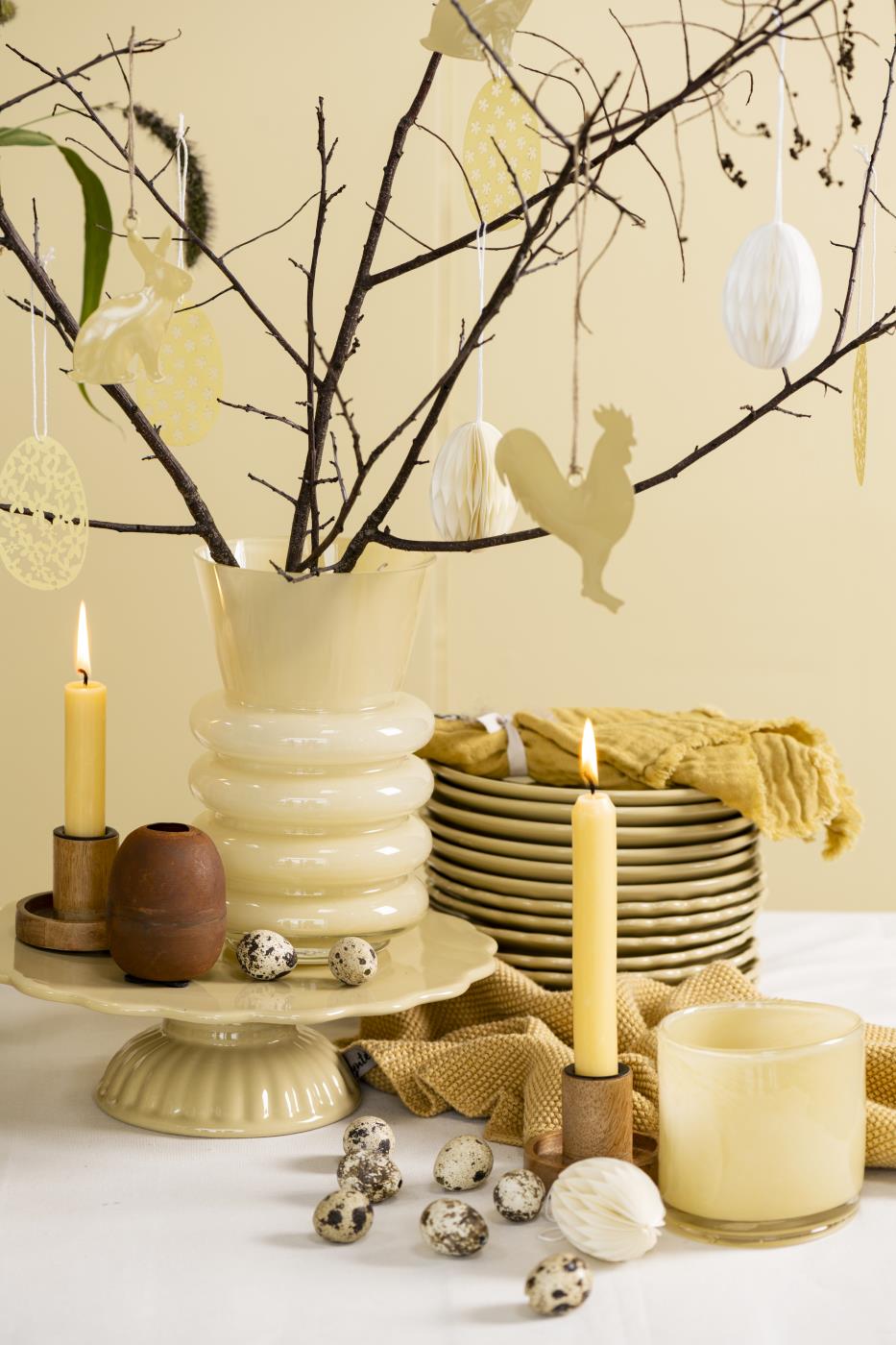 MATALA KRUUNUKYNTTILÄ keltainen - Image 4